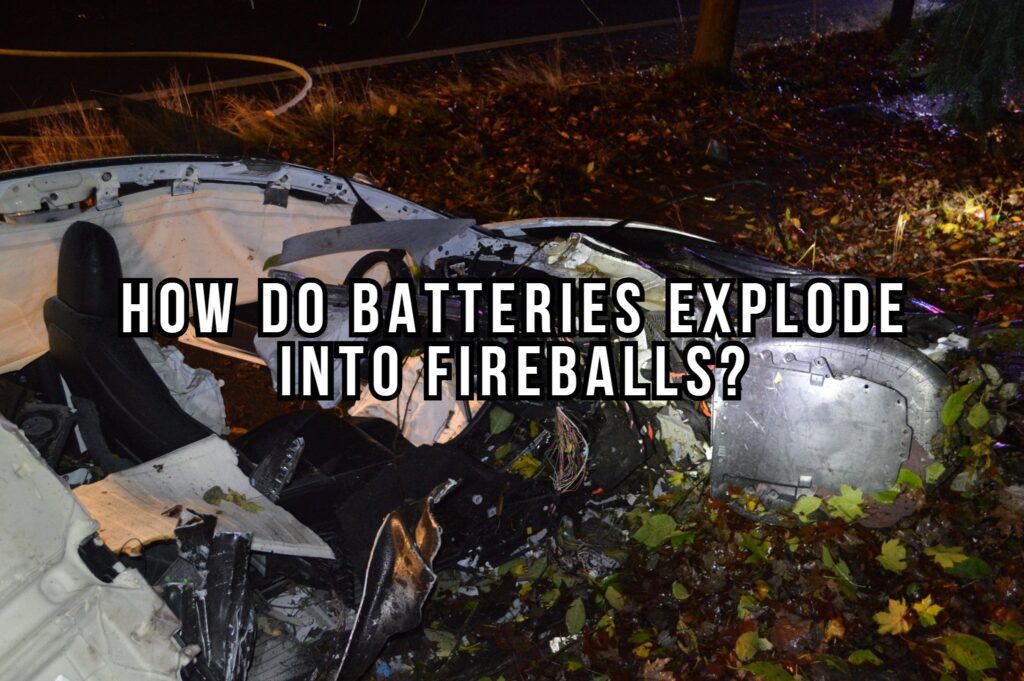 How Do Batteries Explode Into Fireballs